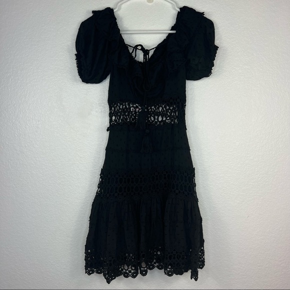 COPY - Free People Cruel Intentions Ruffle Mini Dress size 0 - Picture 2 of 9